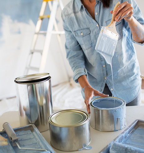 Preparing an interior wall for painting